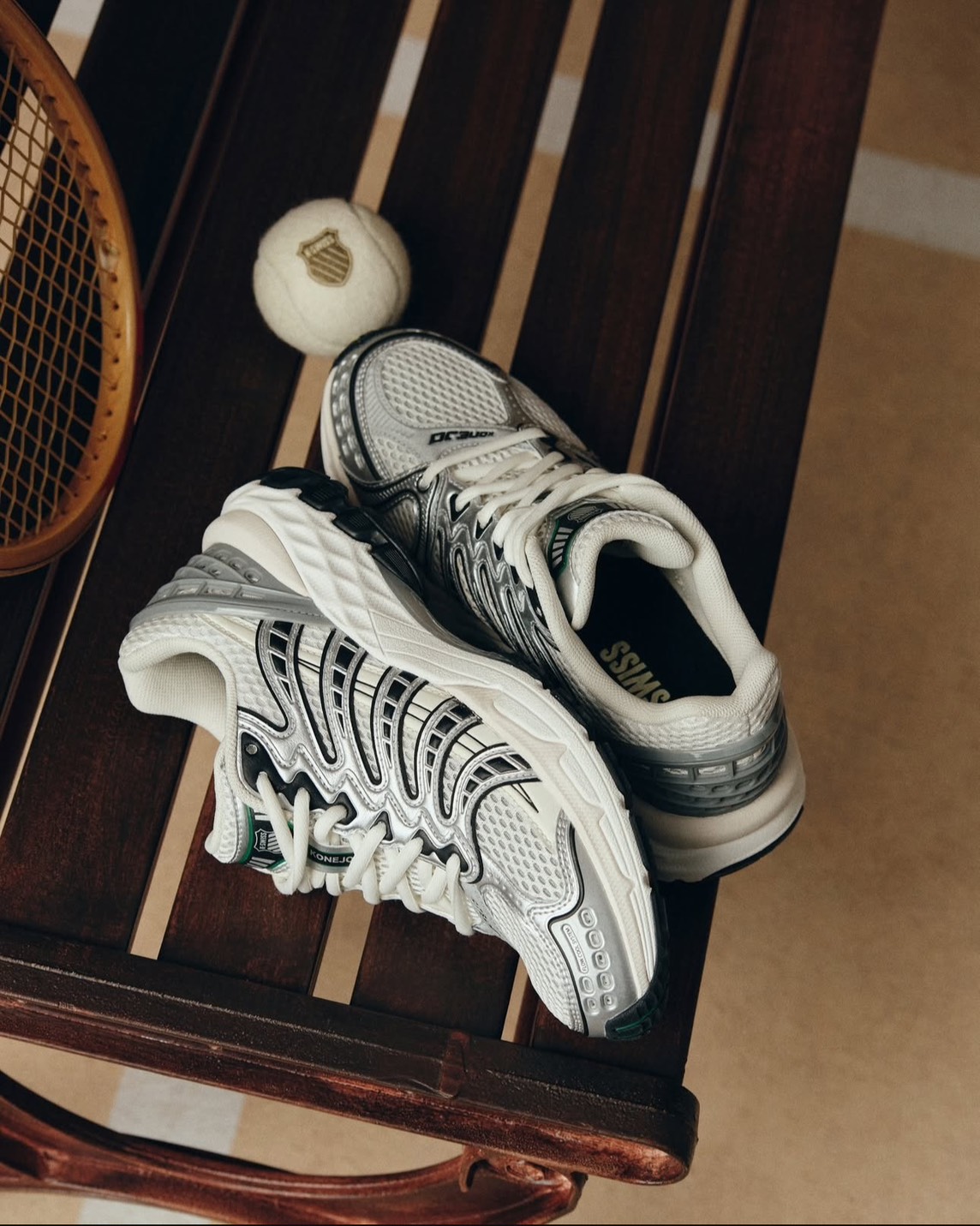 K-SWISS KONEJO 復古潮流網球運動鞋 白